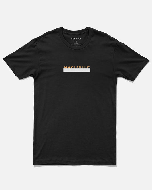 Nashville Bar Tee, Black