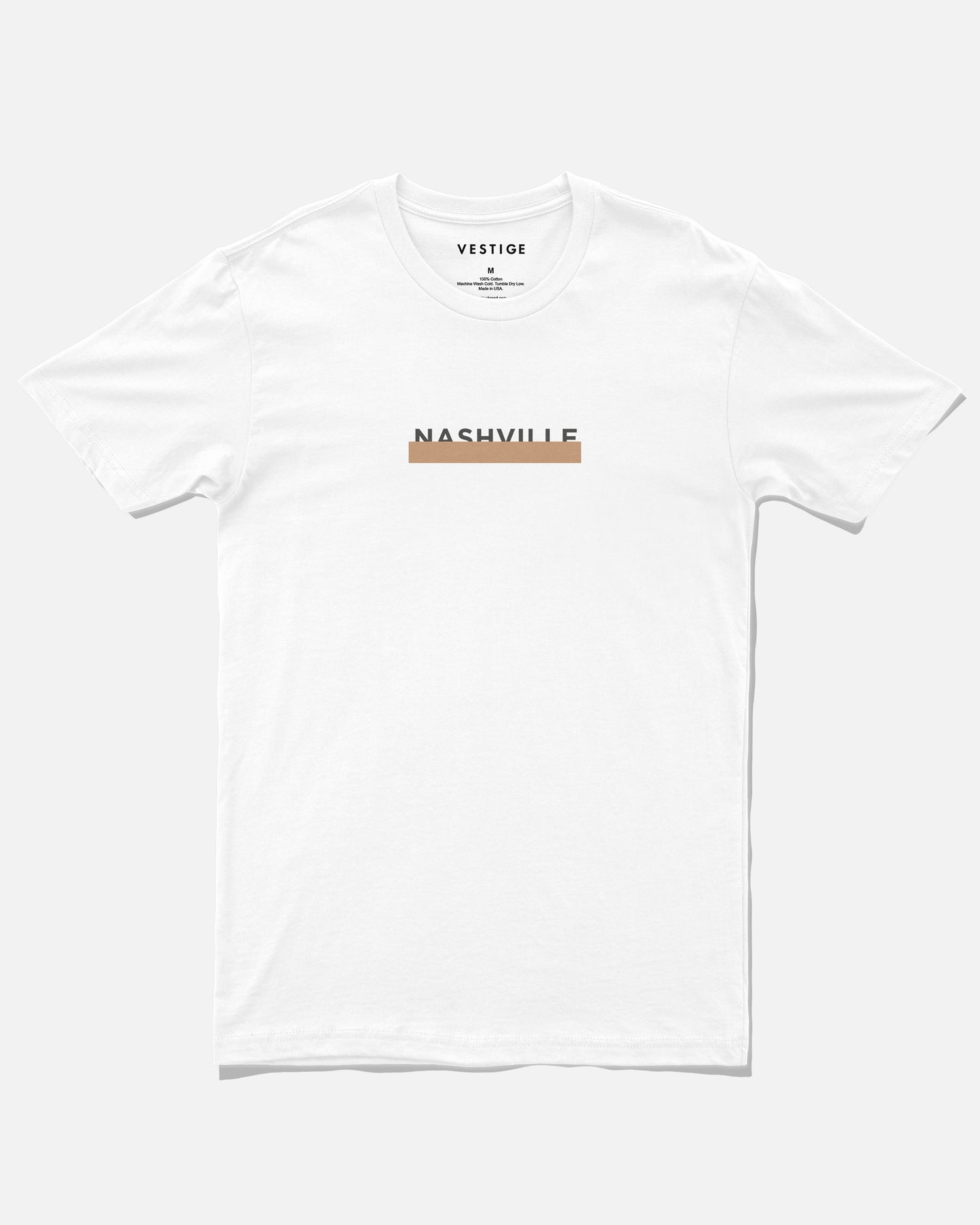 Nashville Bar Tee, White