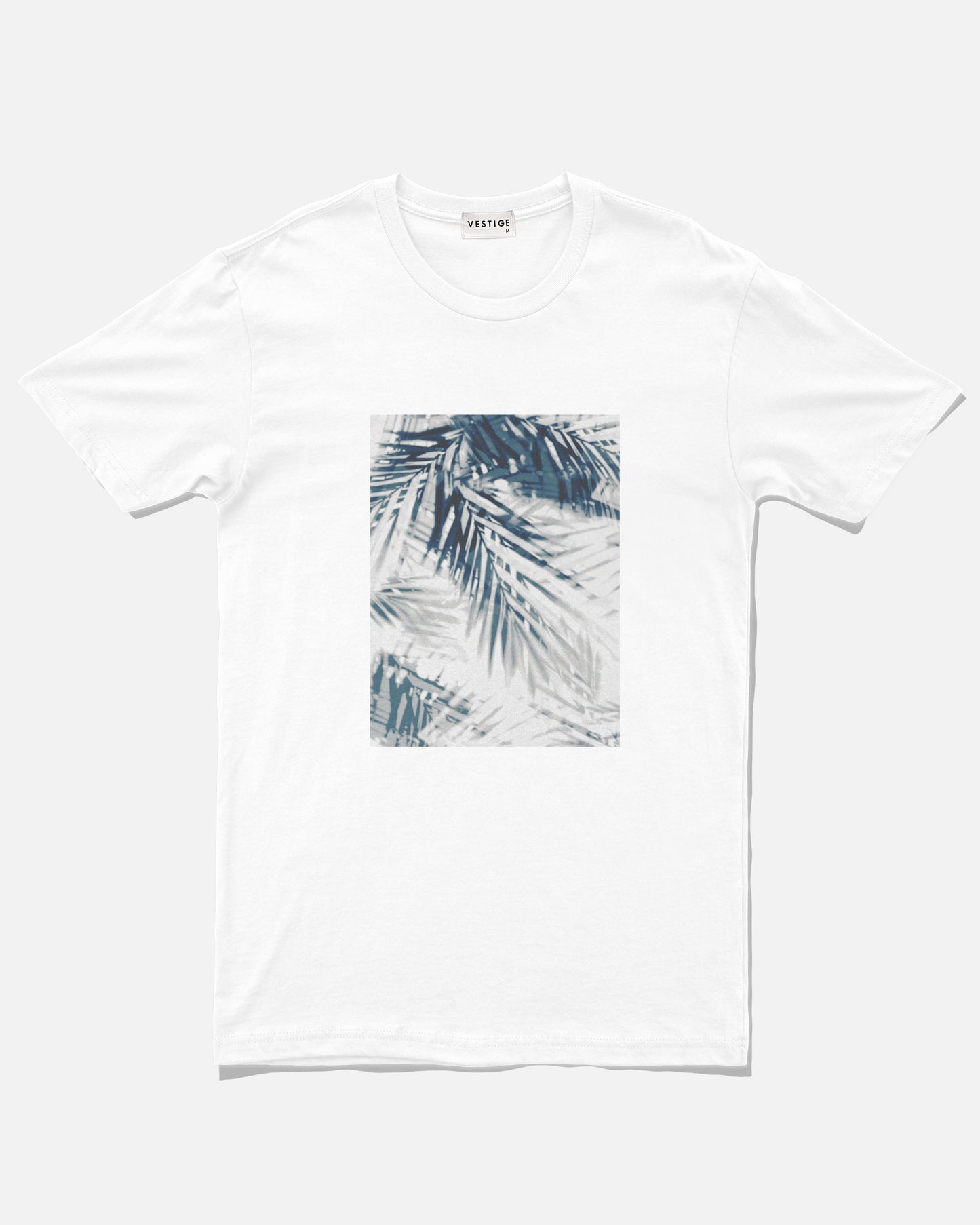 Shadow Palm Box T-Shirt, White