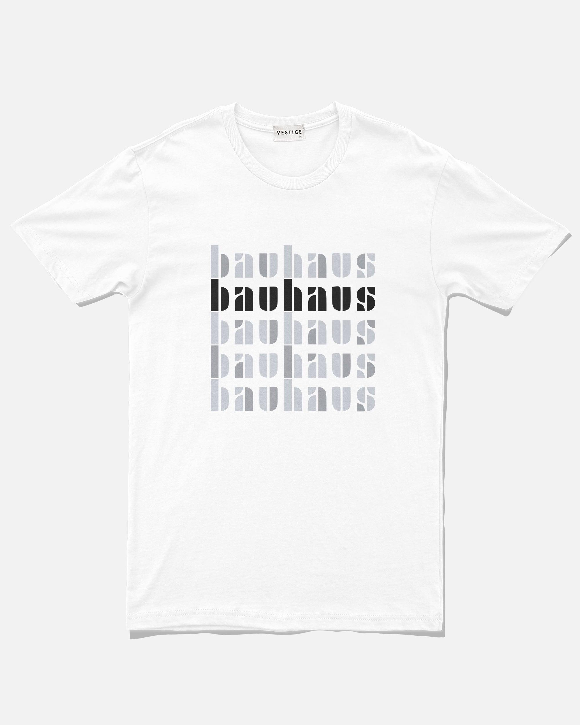 Vestige Men s Bauhaus T Shirt White White XL