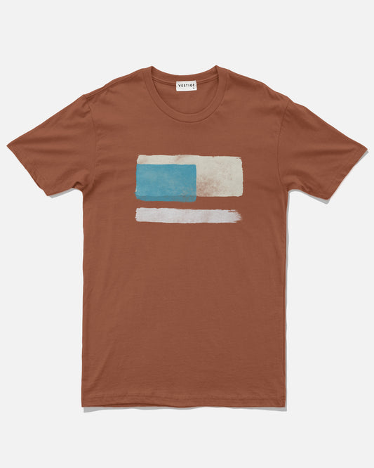 Painterly Tee, Copper