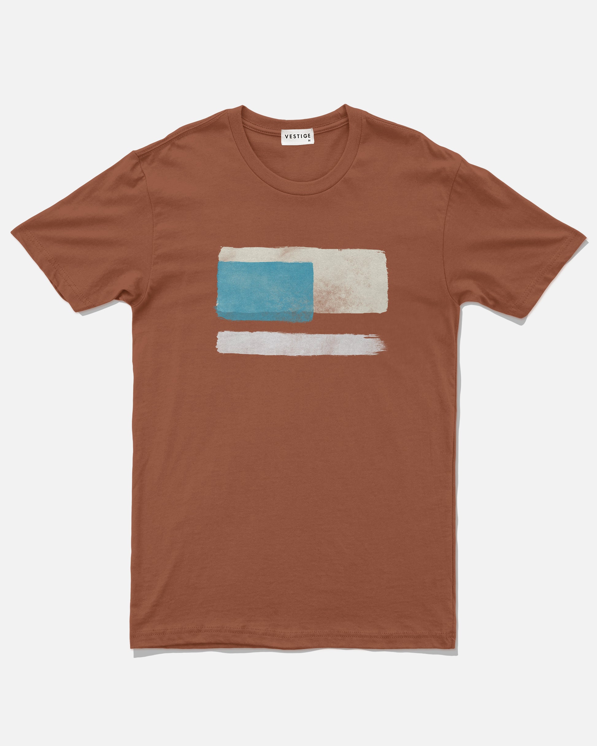 Painterly Tee, Copper-VESTIGE