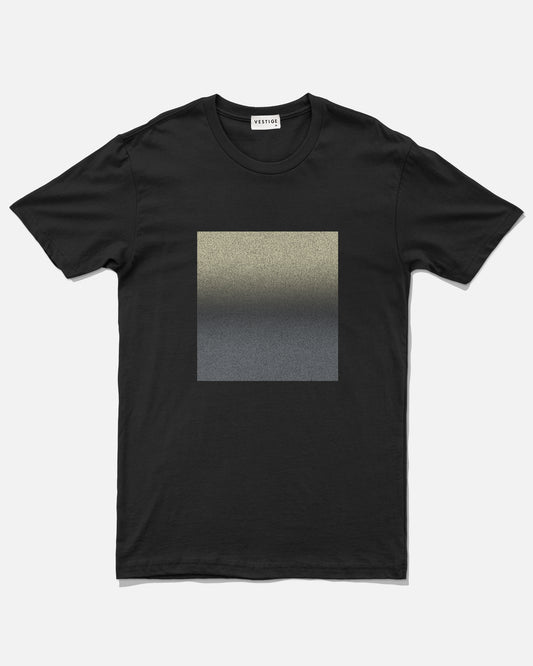 Reflected Ombre Tee, Black