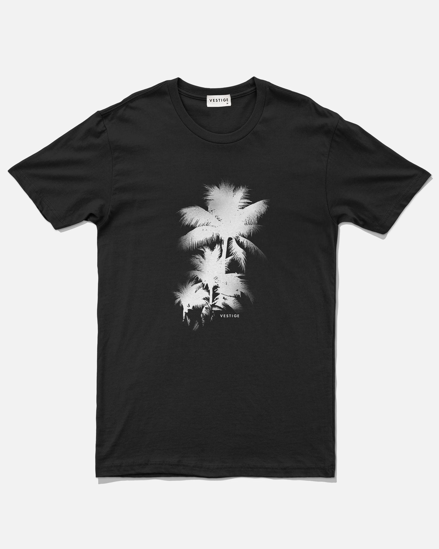 Fan Palm Tee, Black