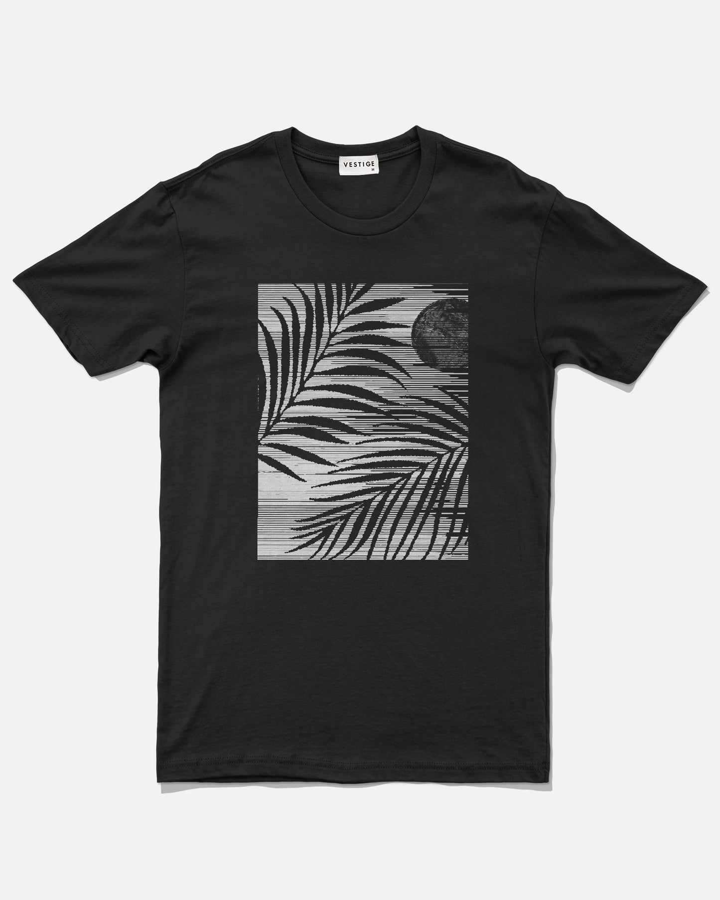 Tropical Tee, Black