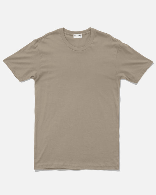 Solid Essential Tee, Sand