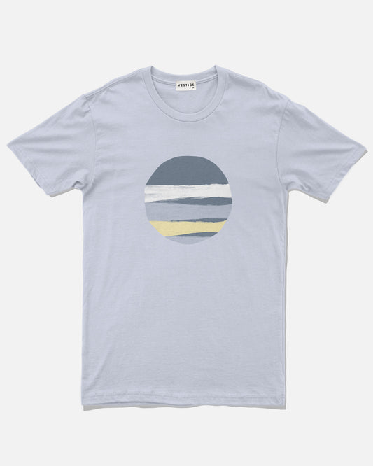 Torn Circle Tee, Powder