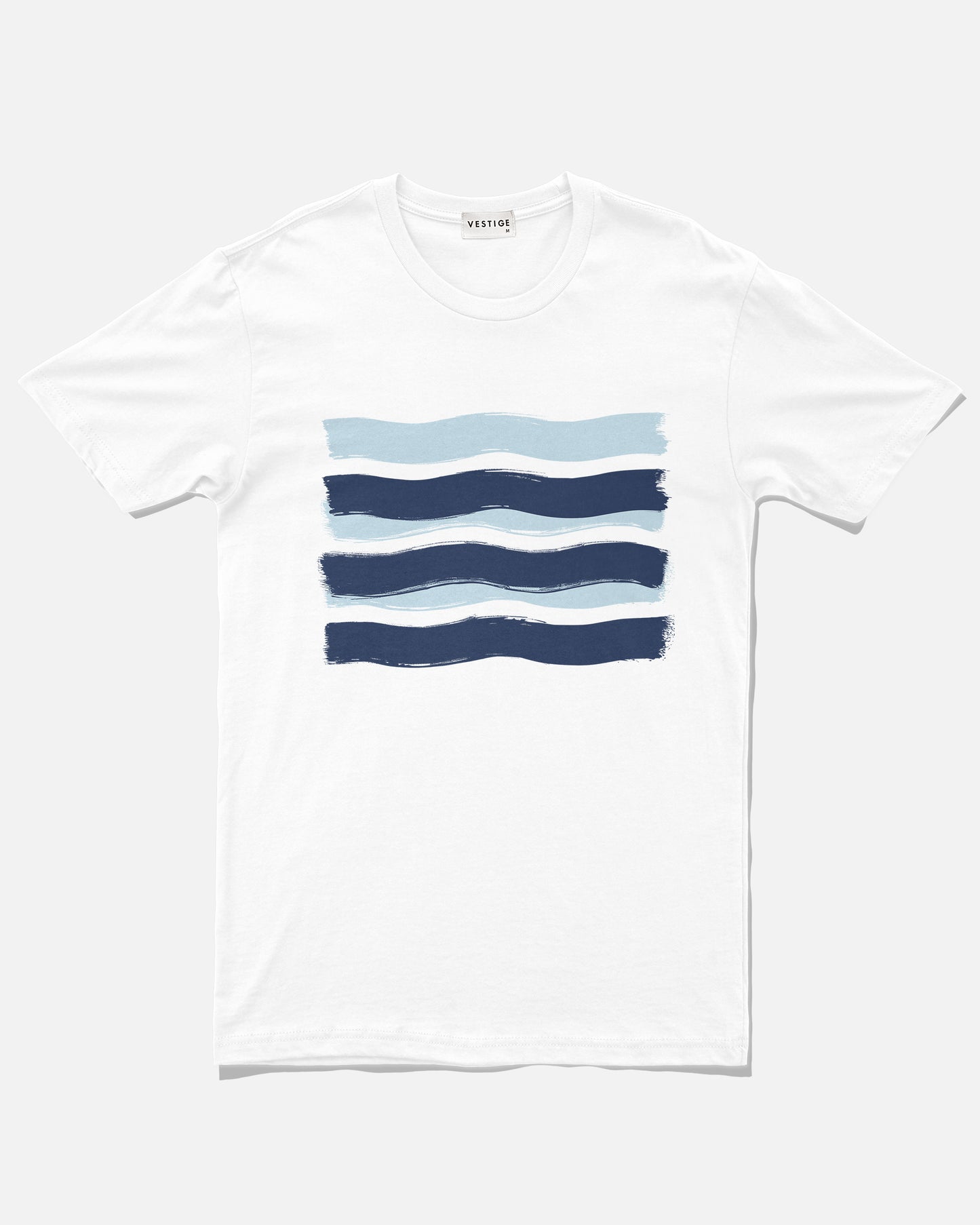 Waves Graphic T-Shirt, White