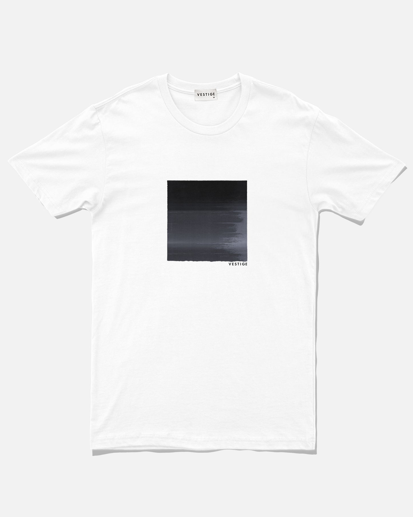 Carbon Abstraction Tee, White