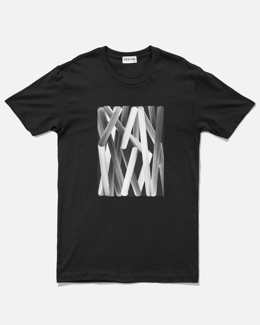 Color Abstraction Redux Tee, Black