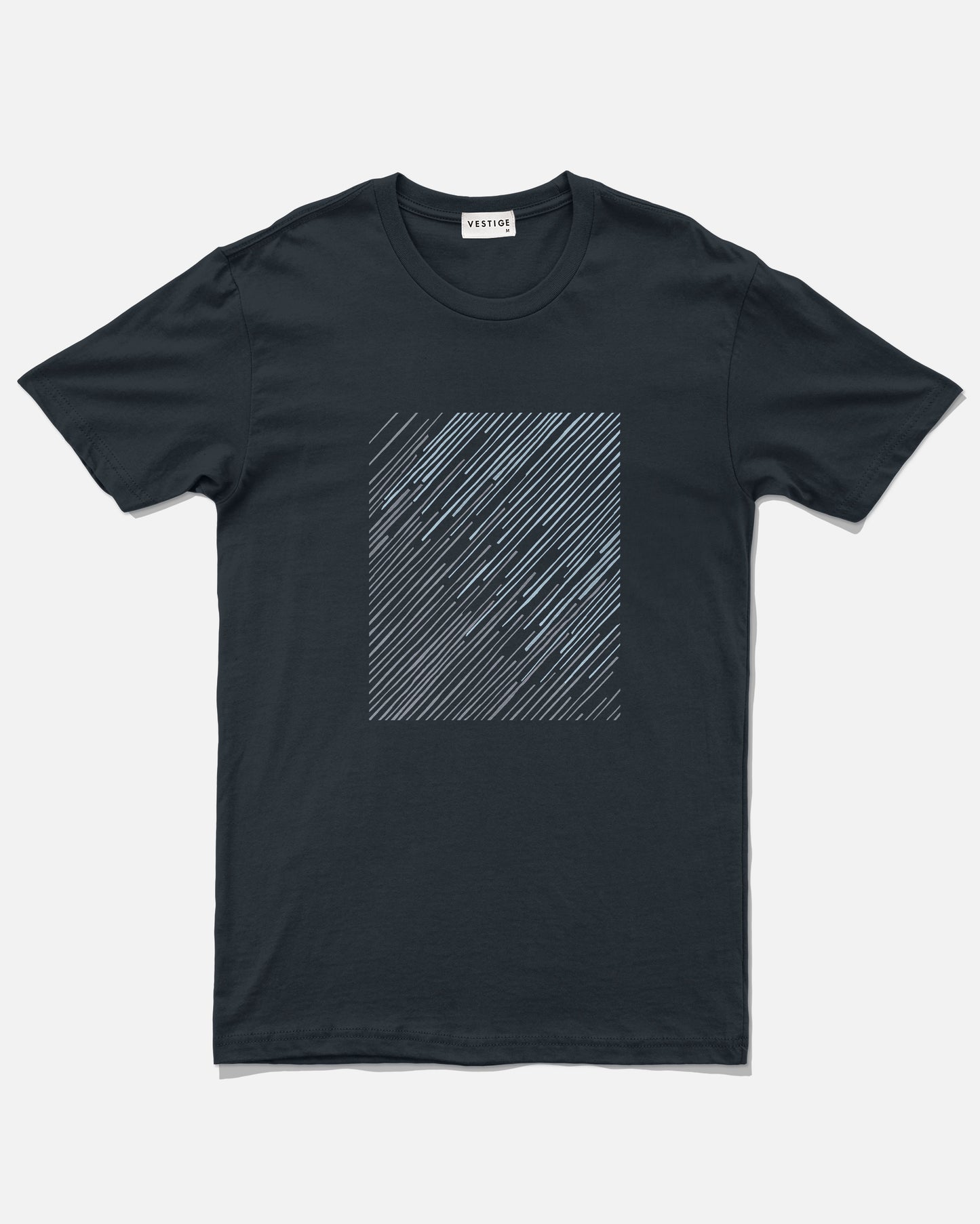 Diagonal Dreams Tee, Navy