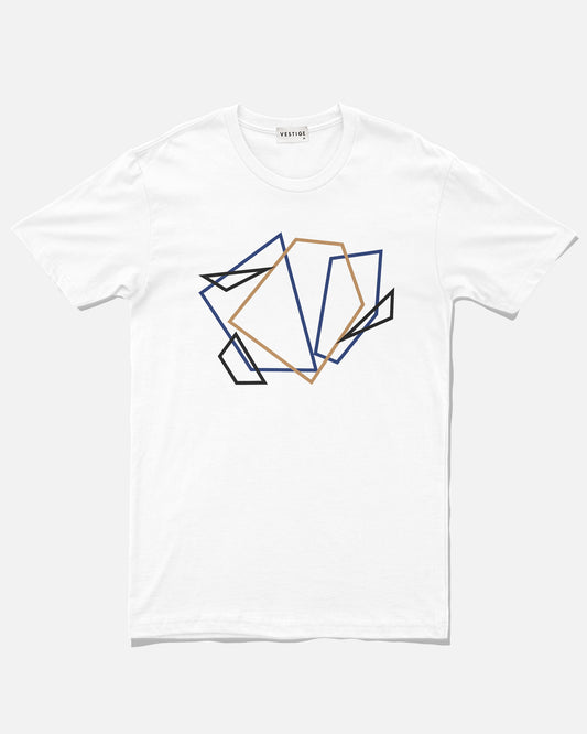 Shape Tangle T-Shirt, White