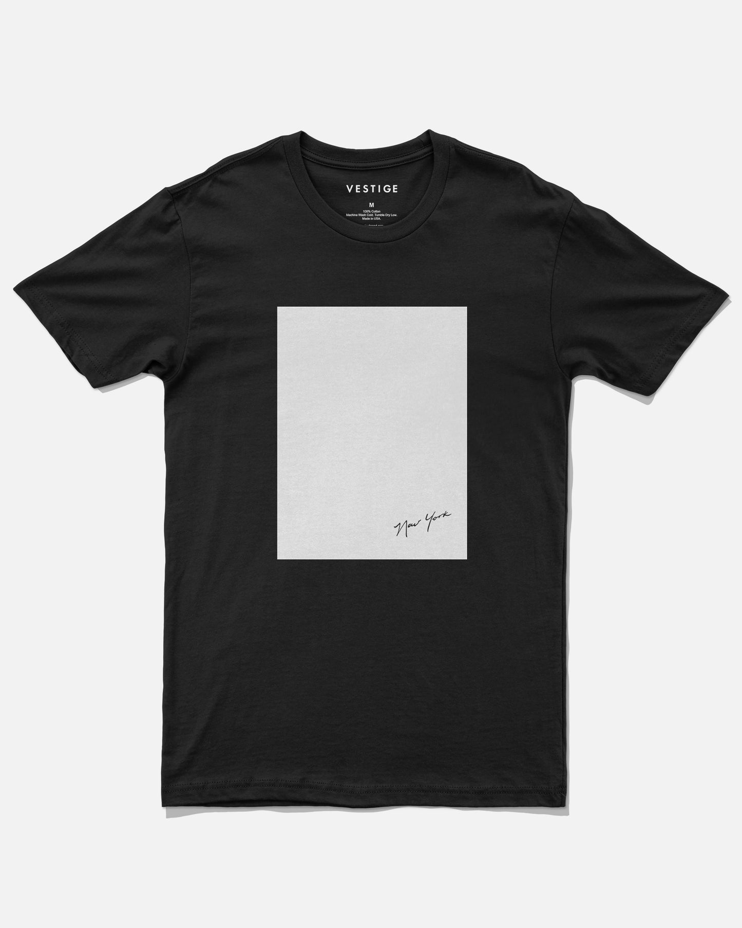 New York Box Tee, Black