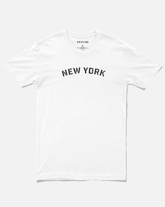 New York Industry Tee, White