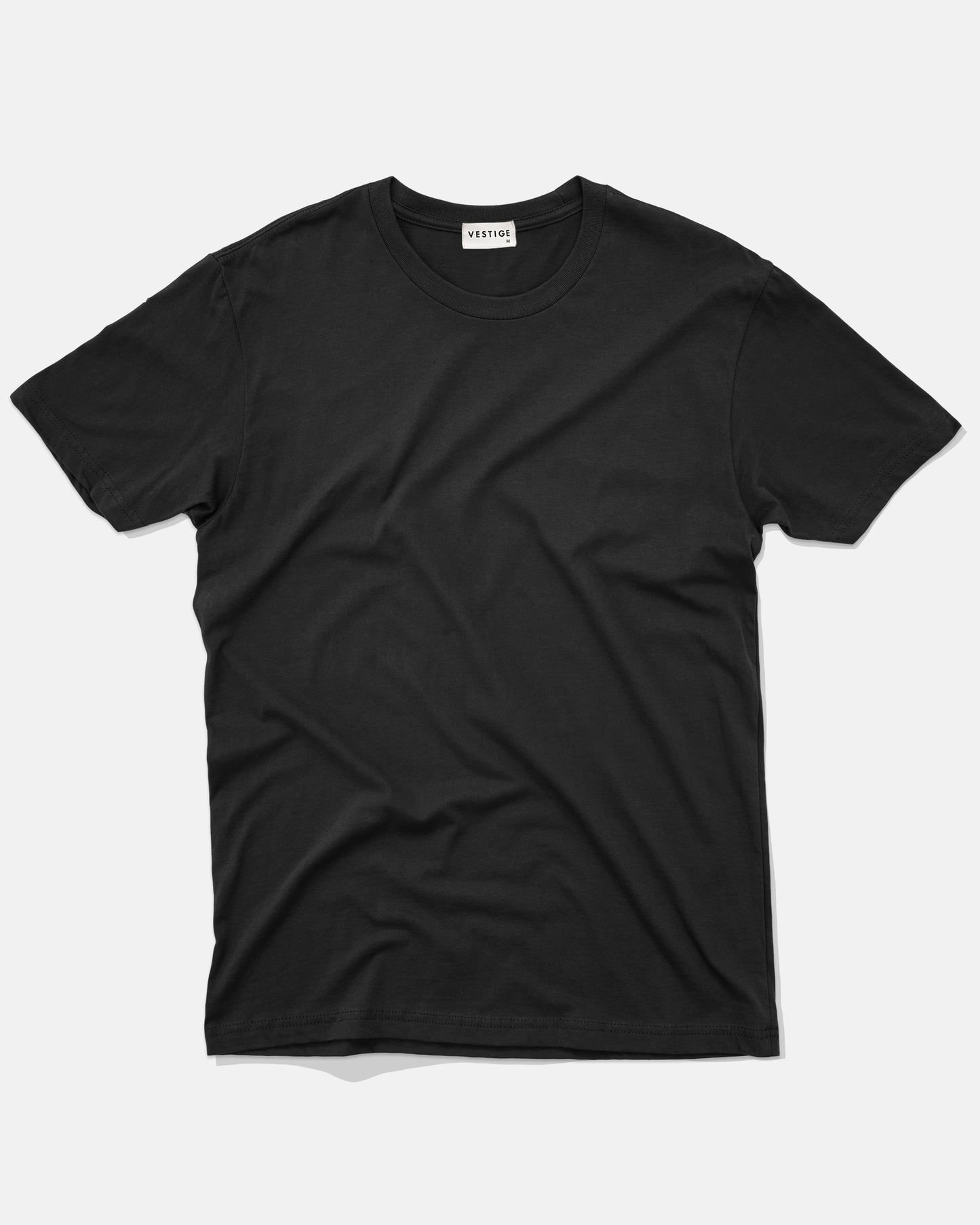 Solid Essential Tee, Black